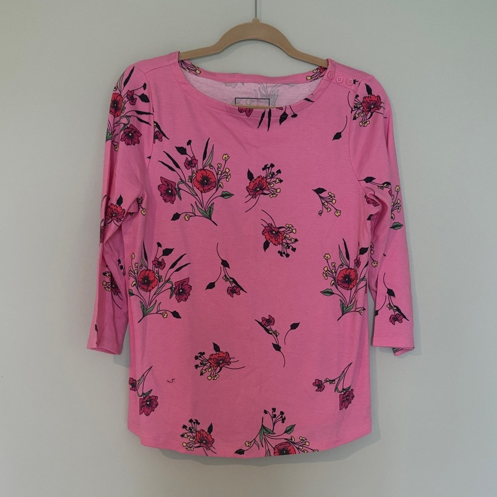 Floral Pink Women's Top